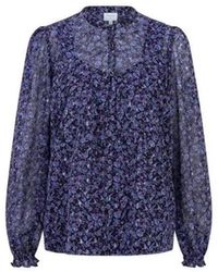 Dante 6 - Overhemden ,Veelkleurig ,Polyester Alley Printed Blouse - Lyst