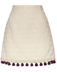 La DoubleJ - Mini-Rok Met Jacquard - Lyst