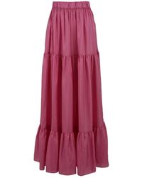 SOLOTRE - Rokken ,Roze ,M11491 44S Rok - Lyst
