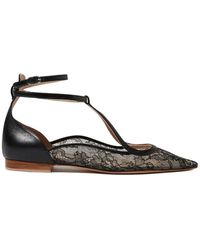 SCAROSSO - Gae Pizzo Spitze Ballerinas - Lyst