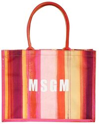 MSGM - Tote Bags - Lyst