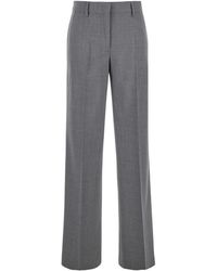 MSGM - Wide Trousers - Lyst