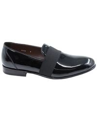 Green George - Schwarze Flache Schuhe Für Männer - Lyst
