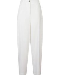 Elisabetta Franchi - Wide Trousers - Lyst