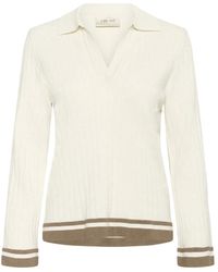 Cream - Tops ,Wit ,Polo Shirt - Lyst