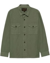 Filson - Groene Field Jac-Shirt Katoenen Jas - Lyst