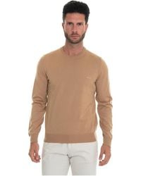 BOSS - Round-Neck Knitwear - Lyst