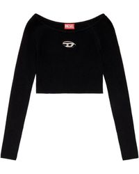 DIESEL - Maglione Vera A Maniche Lunghe - Lyst