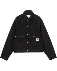 Carhartt - Jassen ,Zwart ,Katoen Belmar Jacket - Lyst