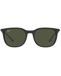 Ray-Ban - Rb 4386 occhiali da sole - nero/lenti verdi - Lyst