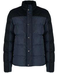Geox - Jassen ,Blauw ,Polyester Veelzijdige Jas Voor Alle Seizoenen - Lyst