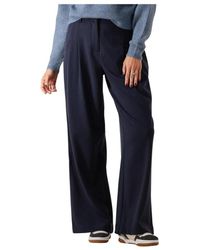 Moss Copenhagen - Hochtaillierte Weite Hosen - Lyst