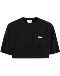 Elisabetta Franchi - Round-Neck Knitwear - Lyst