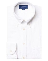 Eton Zakelijke Overhemden - - Heren - Wit