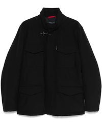 Fay - Casual Zwarte Jas - Lyst