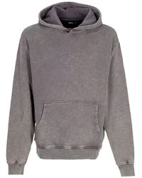 DOLLY NOIRE - Säuregewaschener Hoodie Mit Fronttasche - Lyst