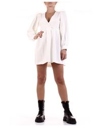 ViCOLO Tw0078 Dress - Wit