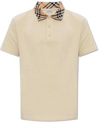 Burberry - Polo Shirts - Lyst