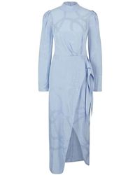 HUGO - Midi Dresses - Lyst