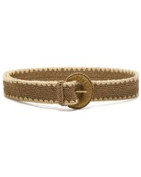 Maliparmi - Summer Rafia Belt - Lyst