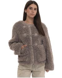 Guess - Faux Fur & Shearling Jackets - Lyst