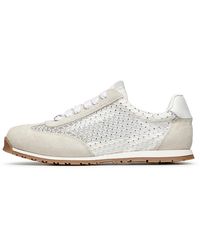 Loriblu - Schoenen ,Wit ,Suède Suède Sneakers Met Kristallen - Lyst