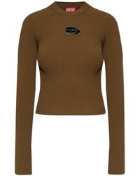 DIESEL - Round-Neck Knitwear - Lyst