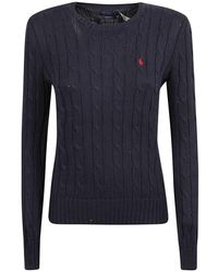 Ralph Lauren - Zopfmuster-sweatshirt - Lyst