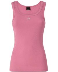 Pinko - Sleeveless Tops - Lyst
