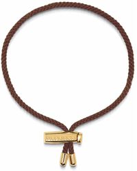 Nialaya - #39;S String Bracelet With Adjustable Lock - Lyst