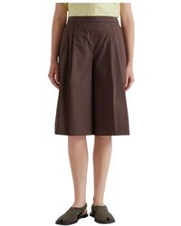 MEIMEIJ - Korte Broeken ,Bruin ,Lange Shorts - Lyst