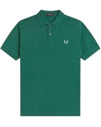 Fred Perry - Tops ,Groen ,Katoen M6000 Poloshirt - Lyst