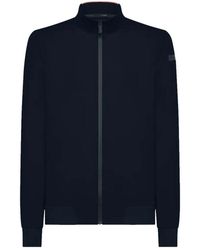 Rrd - Jassen ,Blauw ,Katoen Zomer Ha Sweatshirt: Stijl, Comfort, Veelzijdigheid - Lyst