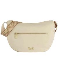 Alviero Martini 1A Classe - Nylon-Schultertasche Mit Logotasche - Lyst