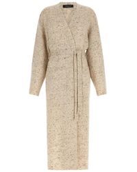 Fabiana Filippi - Long Open Knit Cardigan - Lyst