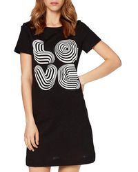 Love Moschino - Es T-Shirt Kleid - Lässiges Style-Update - Lyst