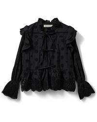 Sofie Schnoor - Overhemden ,Zwart ,Blouses - Lyst