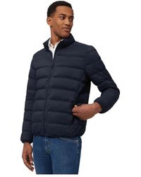Harmont & Blaine - Jassen ,Blauw ,Nylon Ultralicht Jack - Lyst