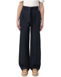 Woolrich - Wide Trousers - Lyst