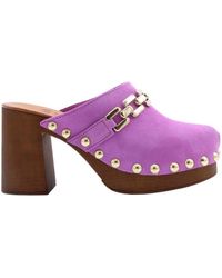 E mia - Heeled Mules - Lyst