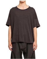 Jan Jan Van Essche - Bio-Baumwoll-Crew-Neck-Tee - Lyst