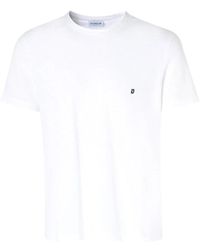 Dondup - Weißes regular fit t-shirt - Lyst