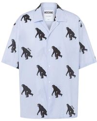Moschino - Overhemd Met Grafische Print - Lyst
