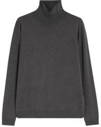 Max Mara - Zijden En Wollen Coltrui Kiku - Lyst