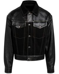 Versace - Leather Jackets - Lyst