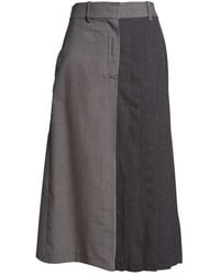 Erika Cavallini Semi Couture - Midi Skirts - Lyst