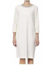 Peserico Dress - Blanco