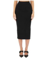 McQueen - Midi Skirts - Lyst