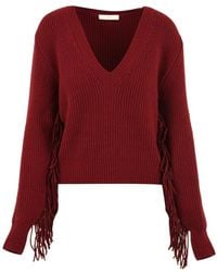 Akep - V-Neck Knitwear - Lyst