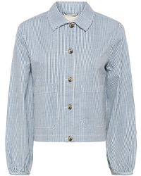 Cream - Jassen ,Blauw ,Light Jacket - Lyst
